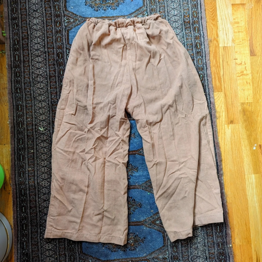 Ozma raw silk pants